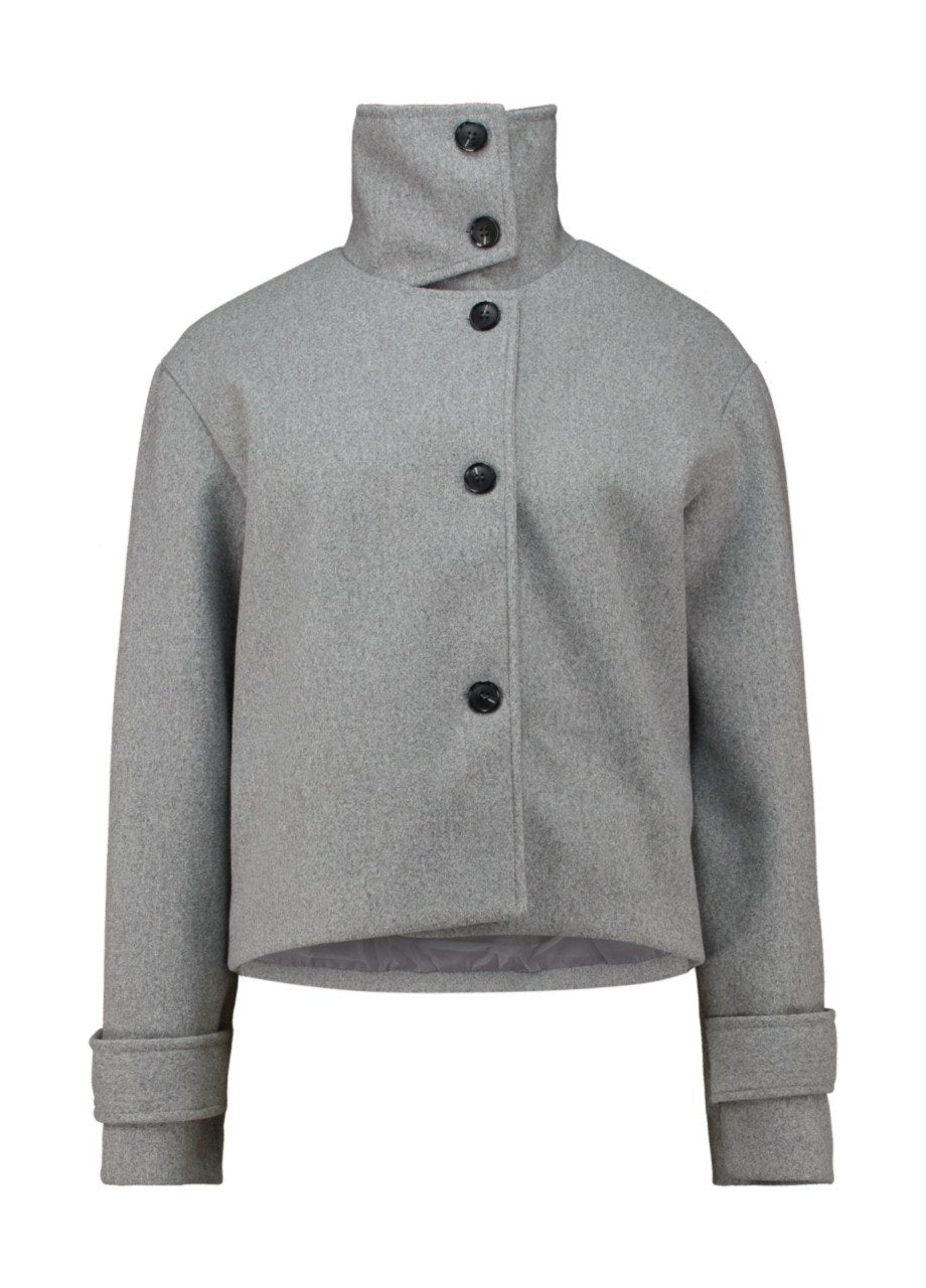 HAILY'S Jacke 'Gisa' – Grau meliert