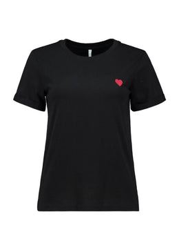 HAILY'S T-Shirt 'Love' – Schwarz