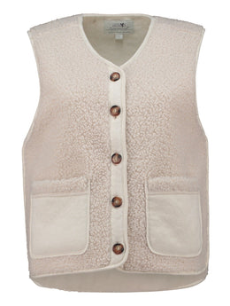 HAILY'S Weste 'Bella' – Creme