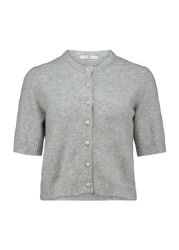 HAILY'S Strickjacke 'Perla' – Grau meliert
