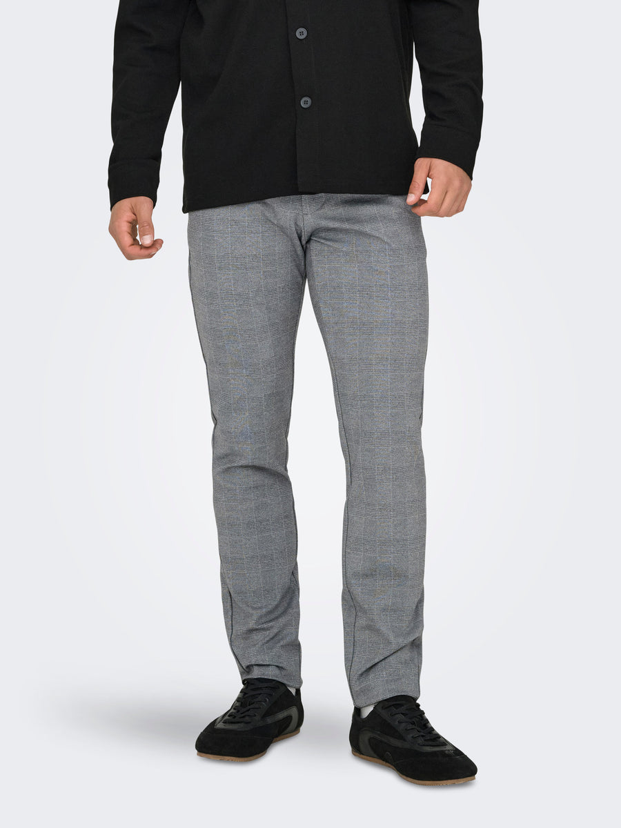 ONLY & SONS Hose 'Onsmark Slim Karo 9887'