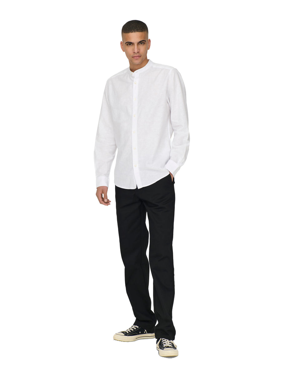 ONLY & SONS Hemd 'Onscaiden Stehkragen'