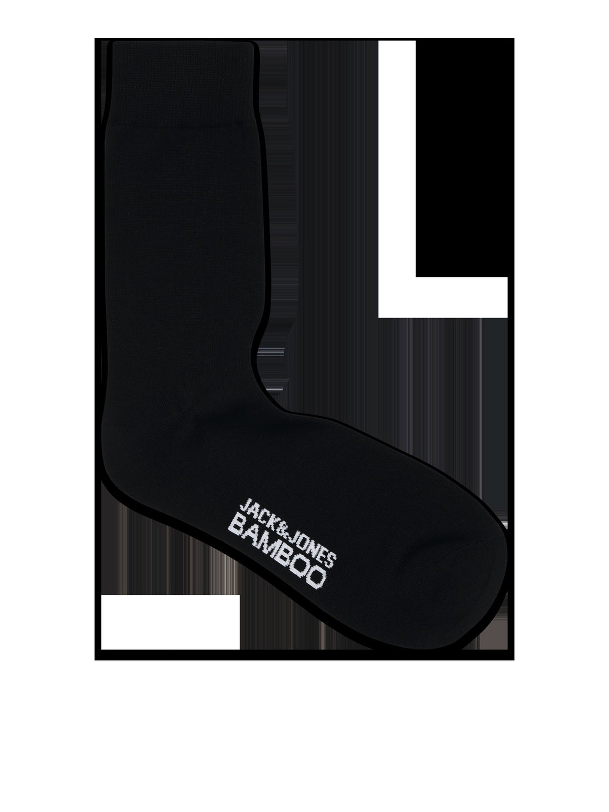 JACK & JONES Socken 'Basic Bamboo' 5er-Pack – Schwarz