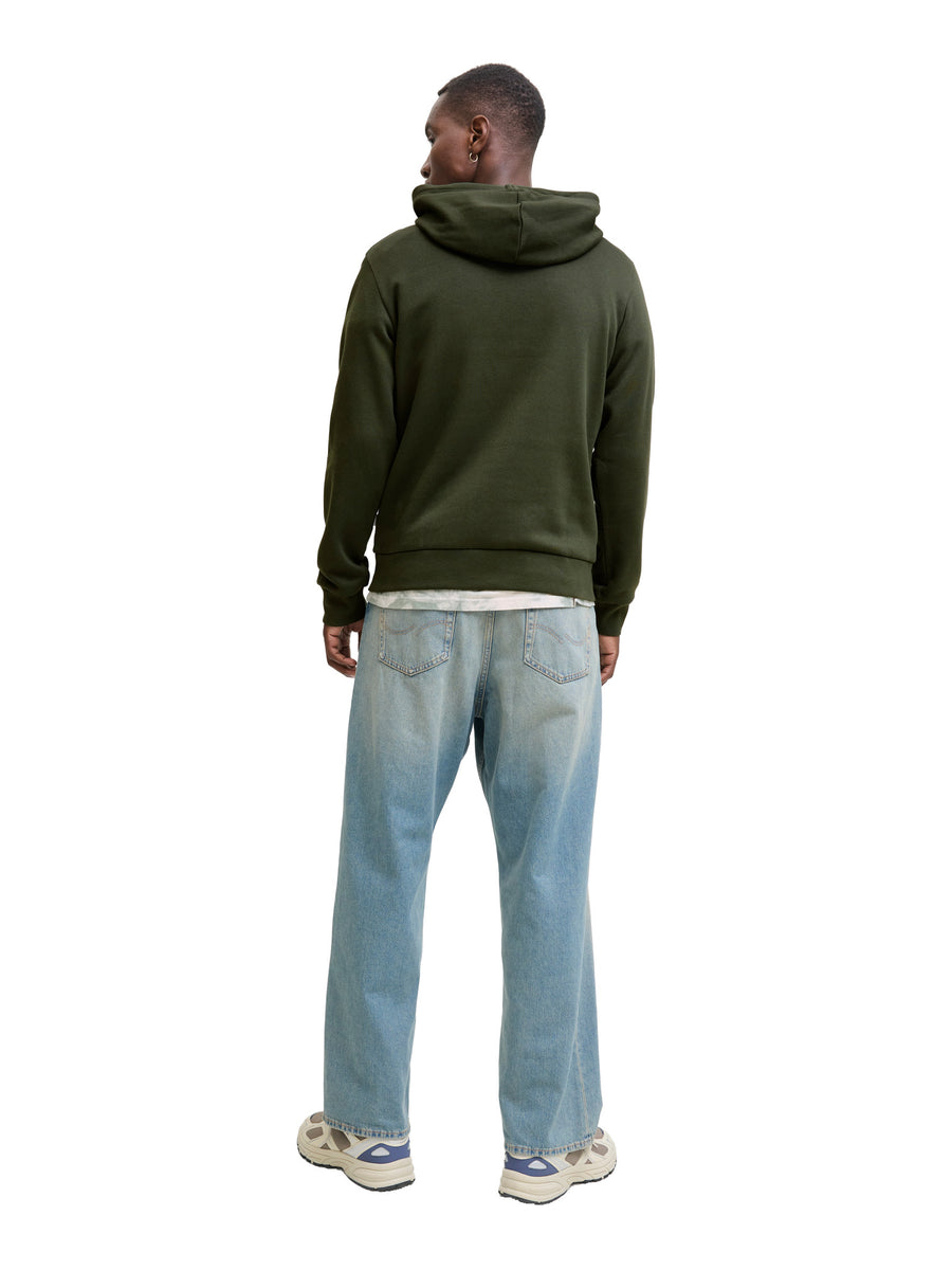 JACK & JONES Pullover 'Corp Logo Sweat Kapuze'