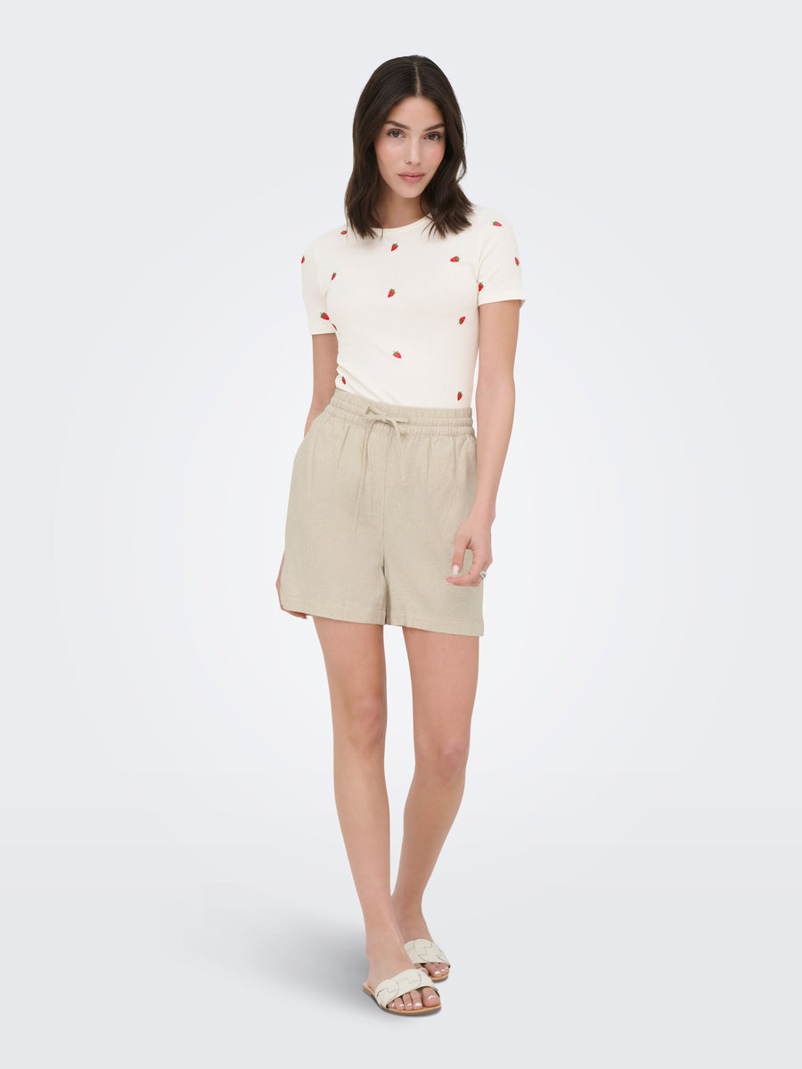 JDY T-Shirt 'Lucky Stickerei'