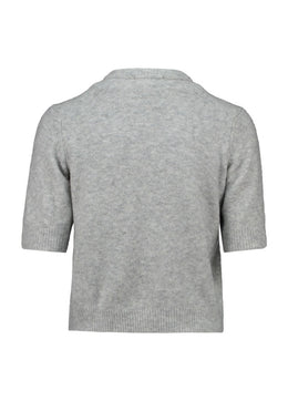 HAILY'S Strickjacke 'Perla' – Grau meliert