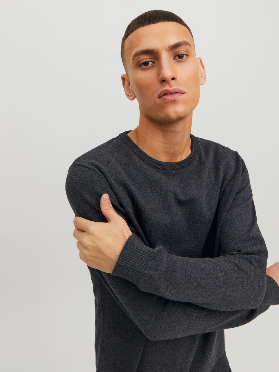 JACK & JONES Pullover 'Basic Rundhals'
